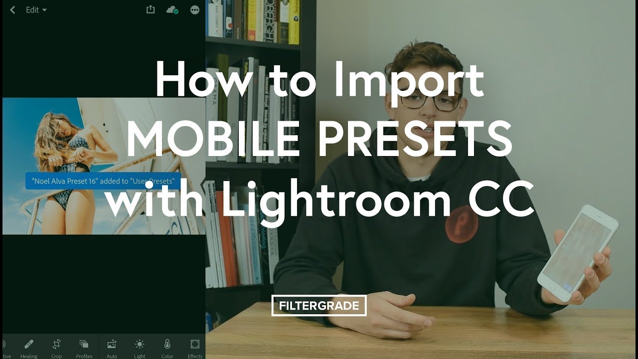 How to Install Mobile Presets into the Lightroom CC App (DNG)