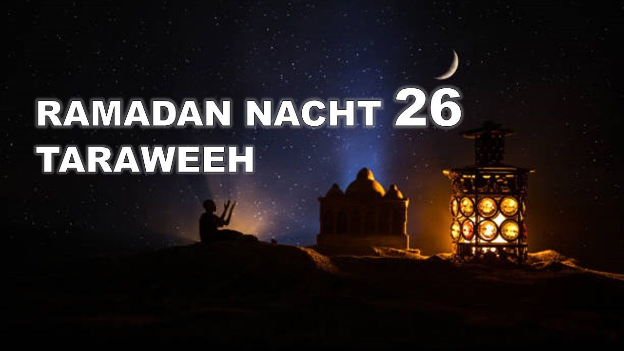 Ramadan Nacht 26 Taraweeh - Moskee Aboubakr Almere