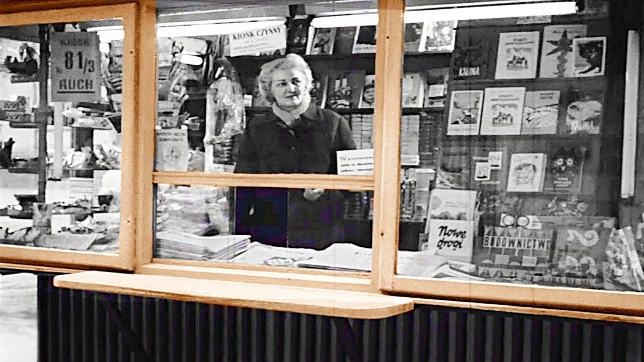 Rok 1967 - Jeden dzień warszawskiego kiosku „Ruchu”