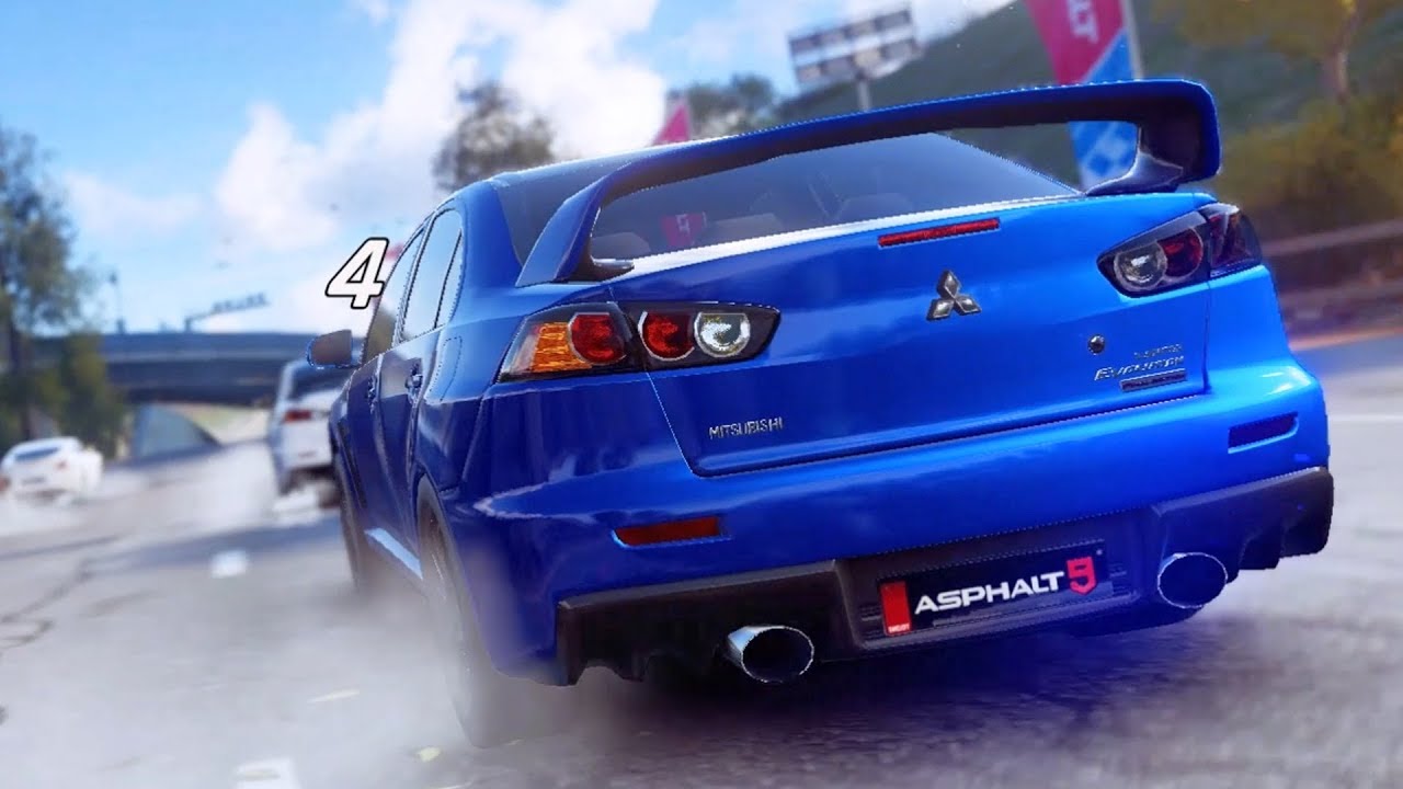 Asphalt 9: Legends - Mitsubishi Lancer Evolution - Test Drive Gameplay (PC HD) [1080p60FPS]