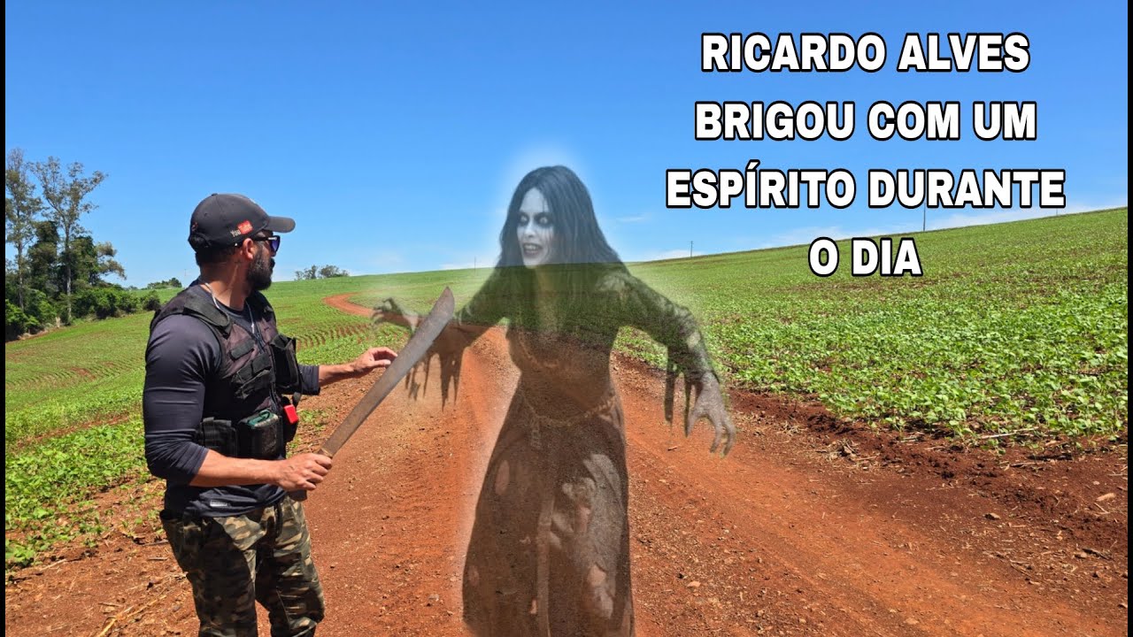 RICARDO ALVES FICOU BRAVO COM O ESP&Iacute;RITO DURANTE A GRAVA&Ccedil;&Atilde;O - SPIRITBOX