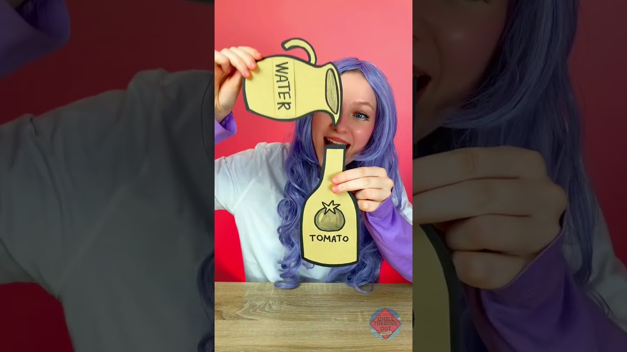 Papier-Ketchup: Offiziell das D&uuml;mmste, was ich je gemacht habe. 🍅😂 #MegaFail #SchicktHilfe