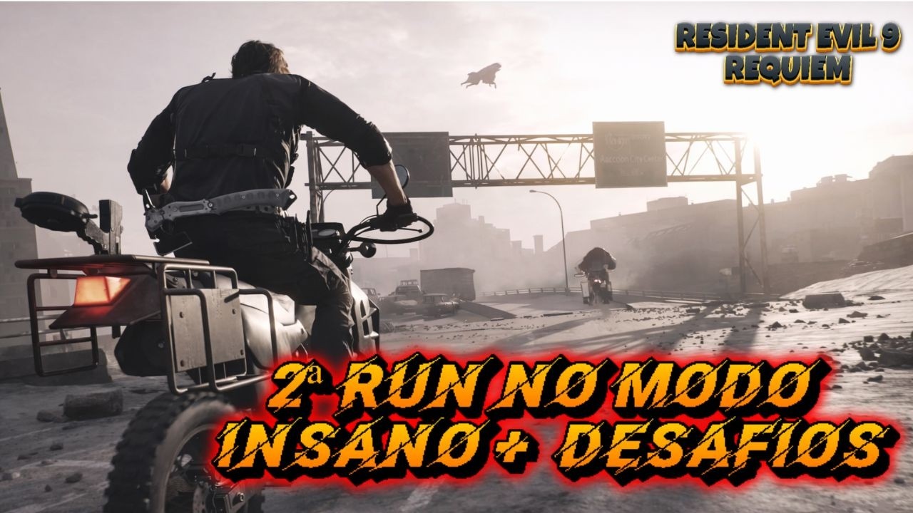 Resident Evil 9 Requiem Gameplay 🔥:  2ª RUN NO MODO INSANO - COLA!