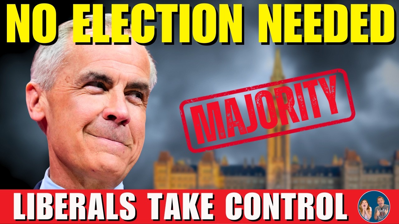 Mark Carney is About to Seize A MAJORITY WITHOUT AN ELECTION & Poilievre Can't STOP Him