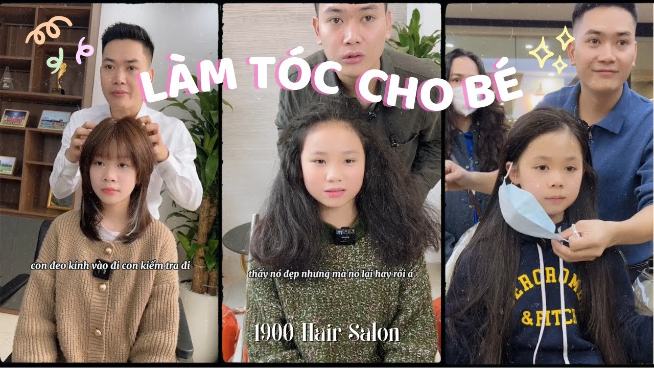Tổng hợp những video làm tóc cho bé của 1900 Hair Salon | TikTok Việt Nam | Tiktok Triệu View