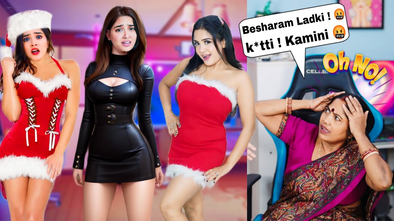 My *Strict* Desi Mom Reacting to My SEXY Winter Outfits 🤬 Mummy se Maar khana Pada! 😭