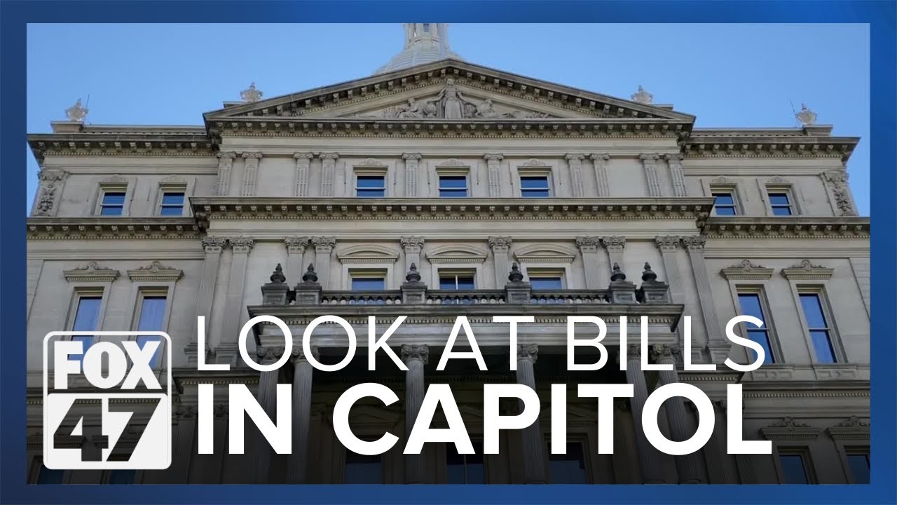 A look at 3 bills currently in the Michigan Legislature