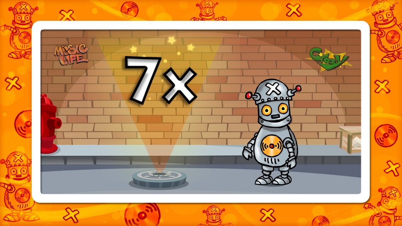 Tabuada do 7 | Tabuada Musical