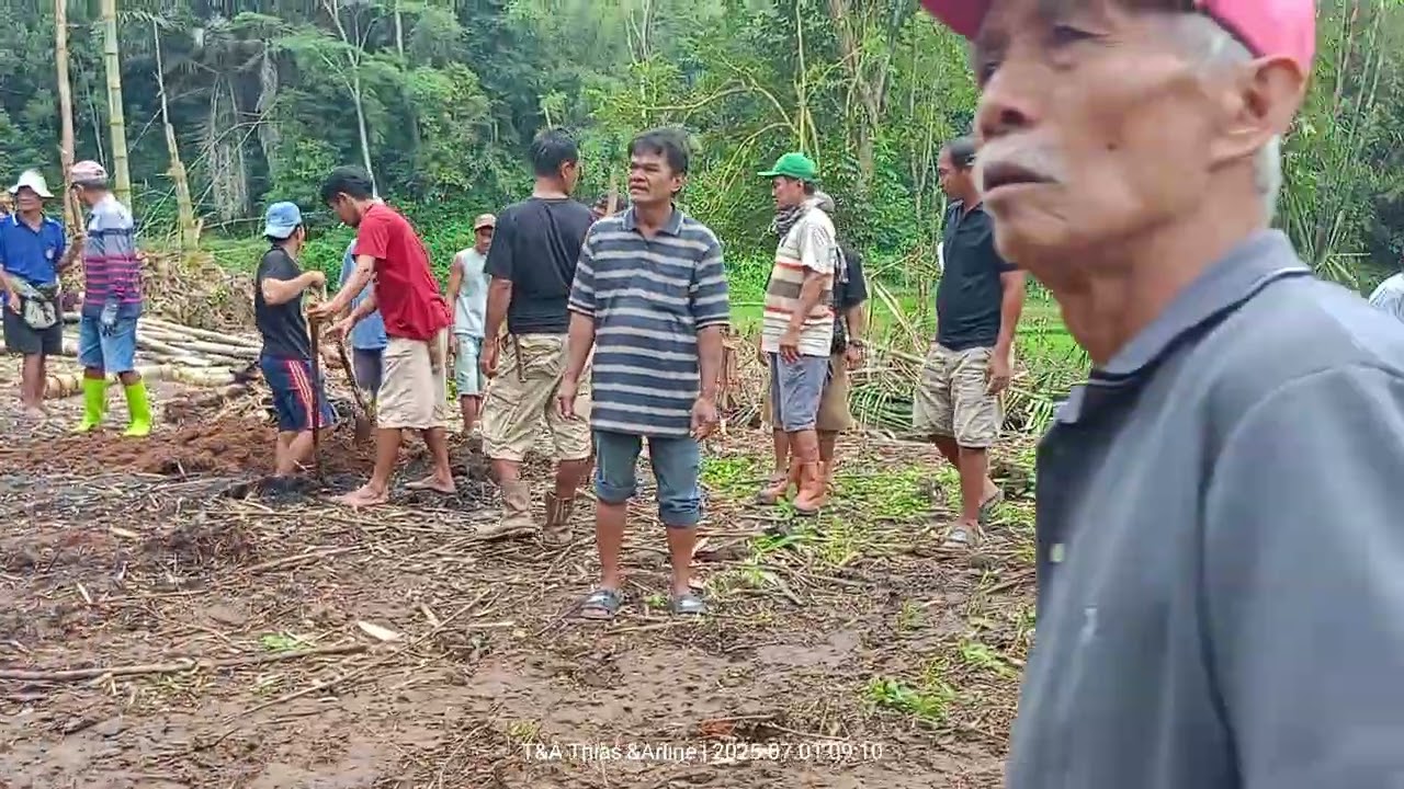Pakelo Leatung sangalla, tgl 01 Juli 2025 Alm Ne'Banga'/ Gotong royong/Toraja Unik