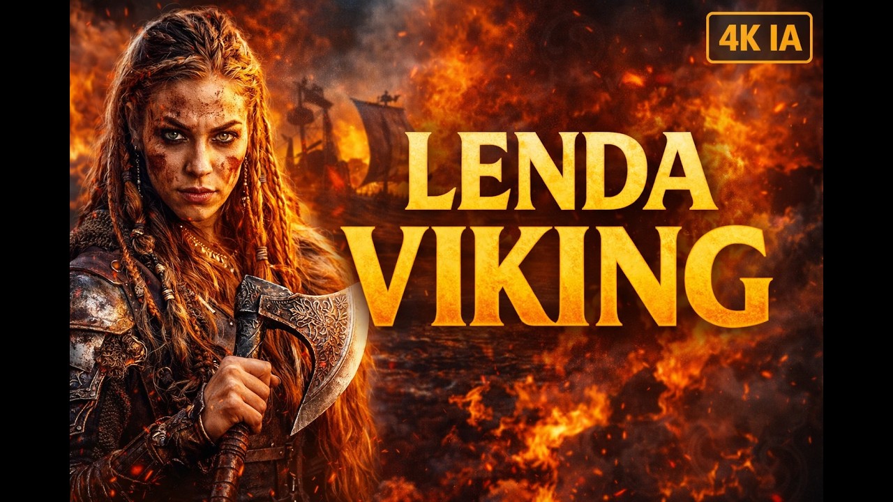 O Poder dos Vikings ⚔️ Trilha Épica Nórdica | 4K IA