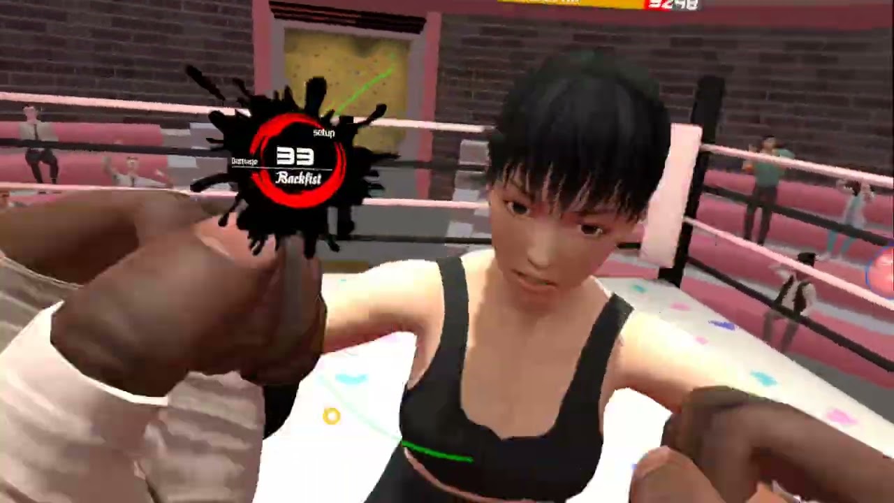 I fight two opponents in VFC (Virtual Fighting Championship)