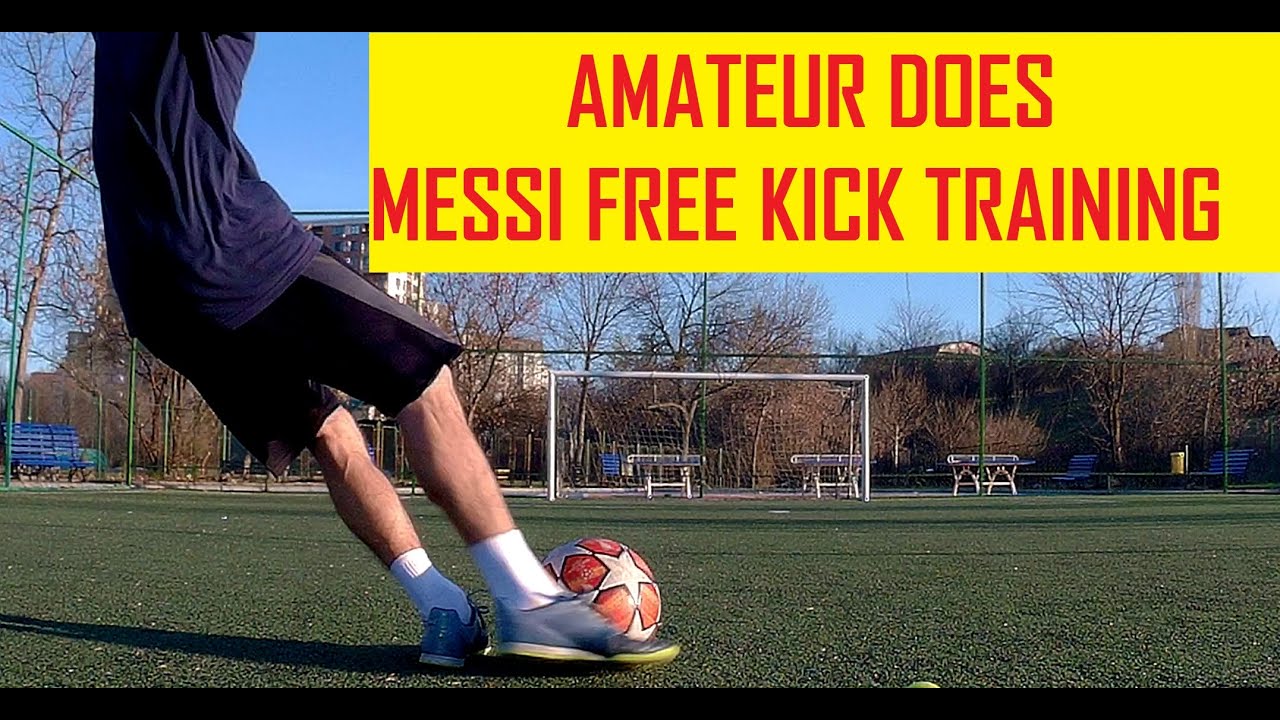 Amateur SHOOT Free Kicks like Messi and a perfect knuckleball