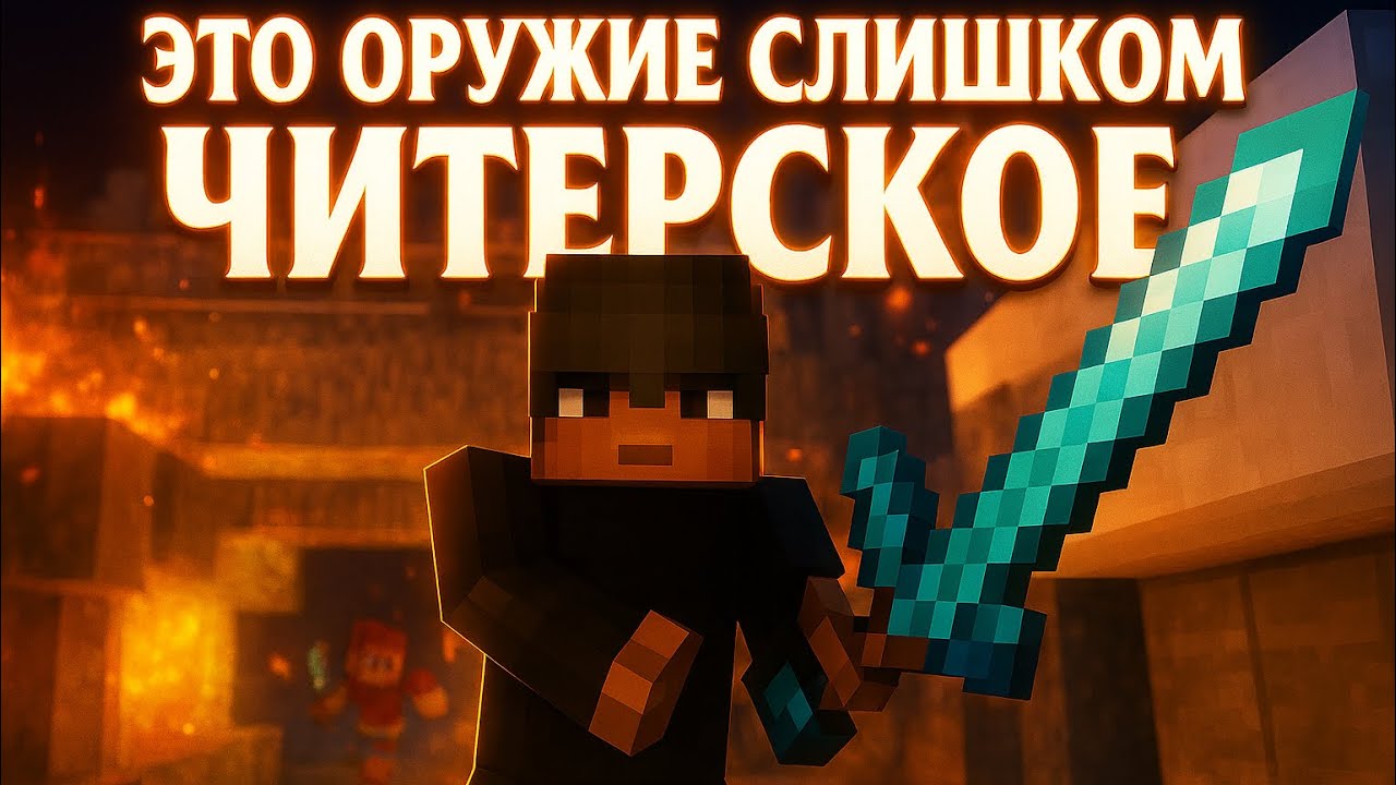 Я нашел САМОЕ ЧИТЕРСКОЕ оружие в Майнкрафт 😱