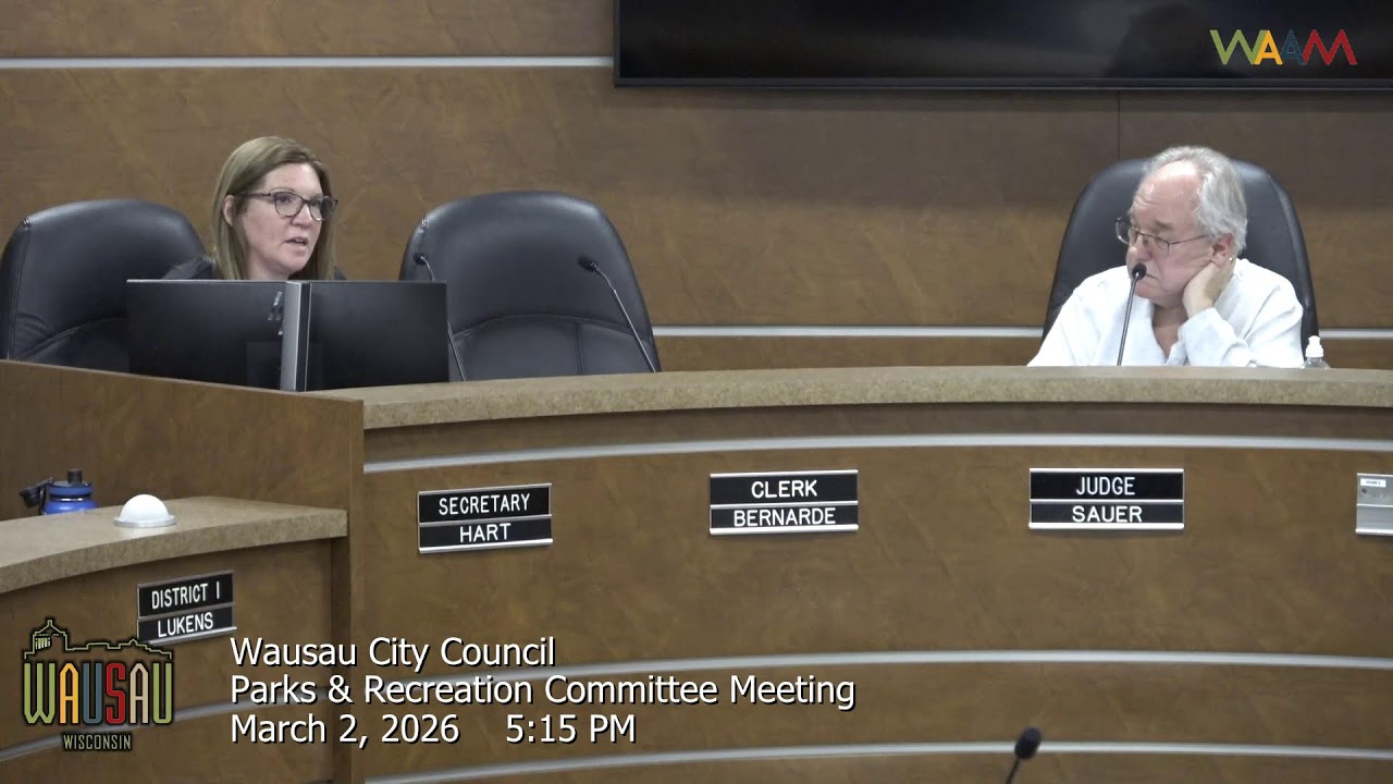 Wausau Parks & Recreation Committee Meeting - 3/2/26
