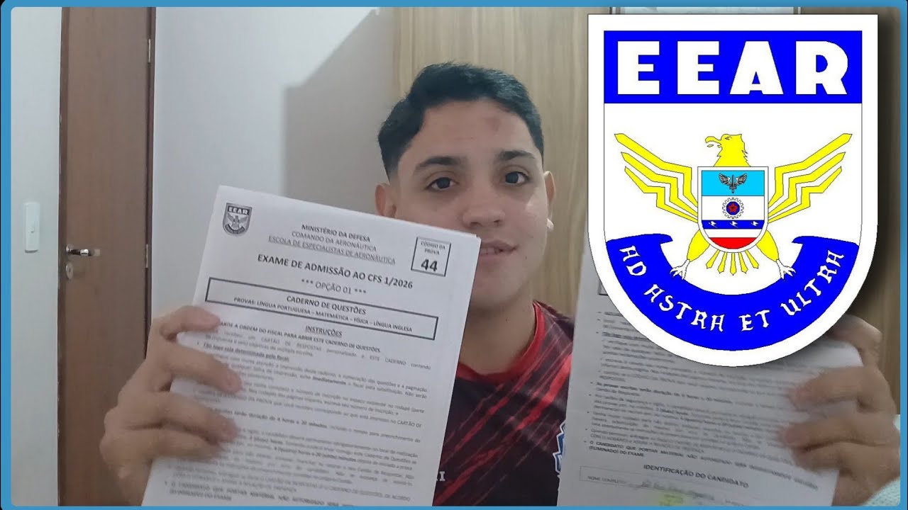 EEAr 2026 - RESULTADO | Difícil? Notas 