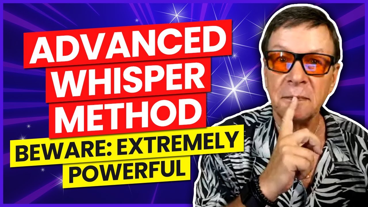 Use The Whisper Method For A Specific Person (Advanced Technique) WATCH WHAT HAPPENS