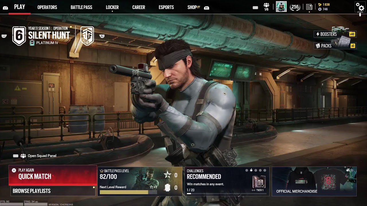 R6 ranked and drunk