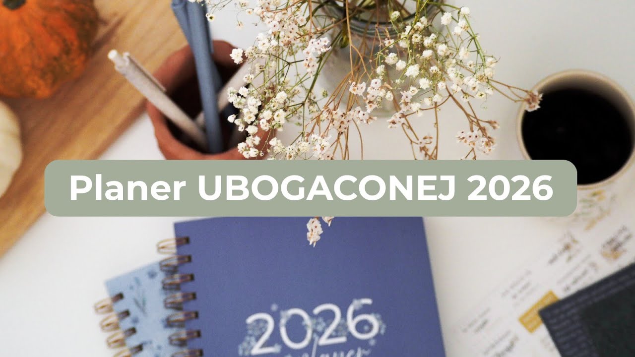 Planer, który pomaga PAMIĘTAĆ... ale nieco inaczej | Planer UBOGACONEJ 2026