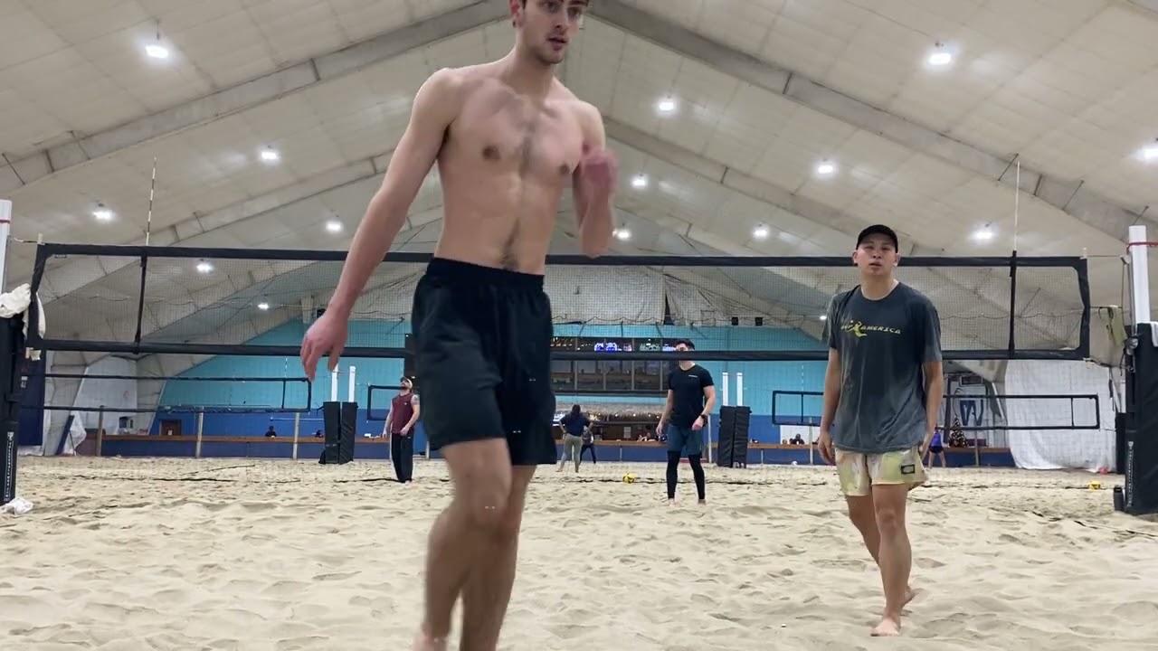 2vs2 Men's Beach Volleyball - Ben/Steven vs Dave/Nick - Pick up Game - 11/26/2025