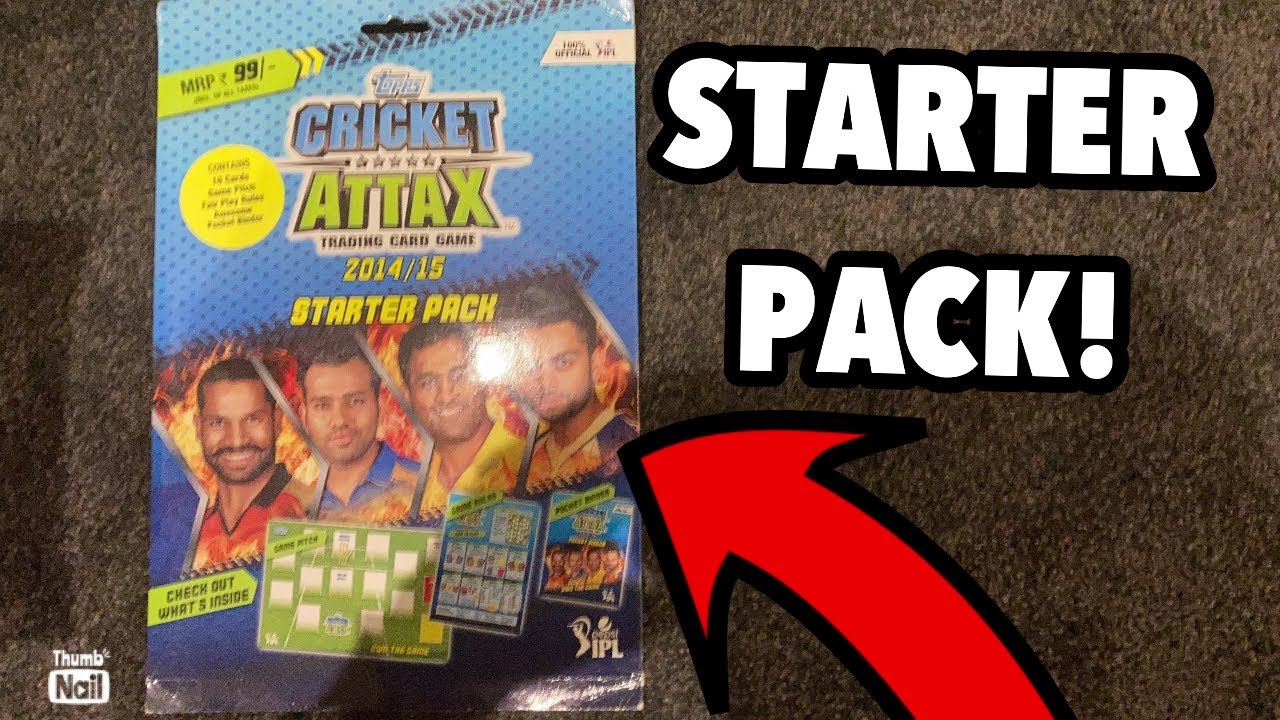 STARTER PACK!!! | Cricket Attax IPL 2014 Collection!!! | Pocket Binder!