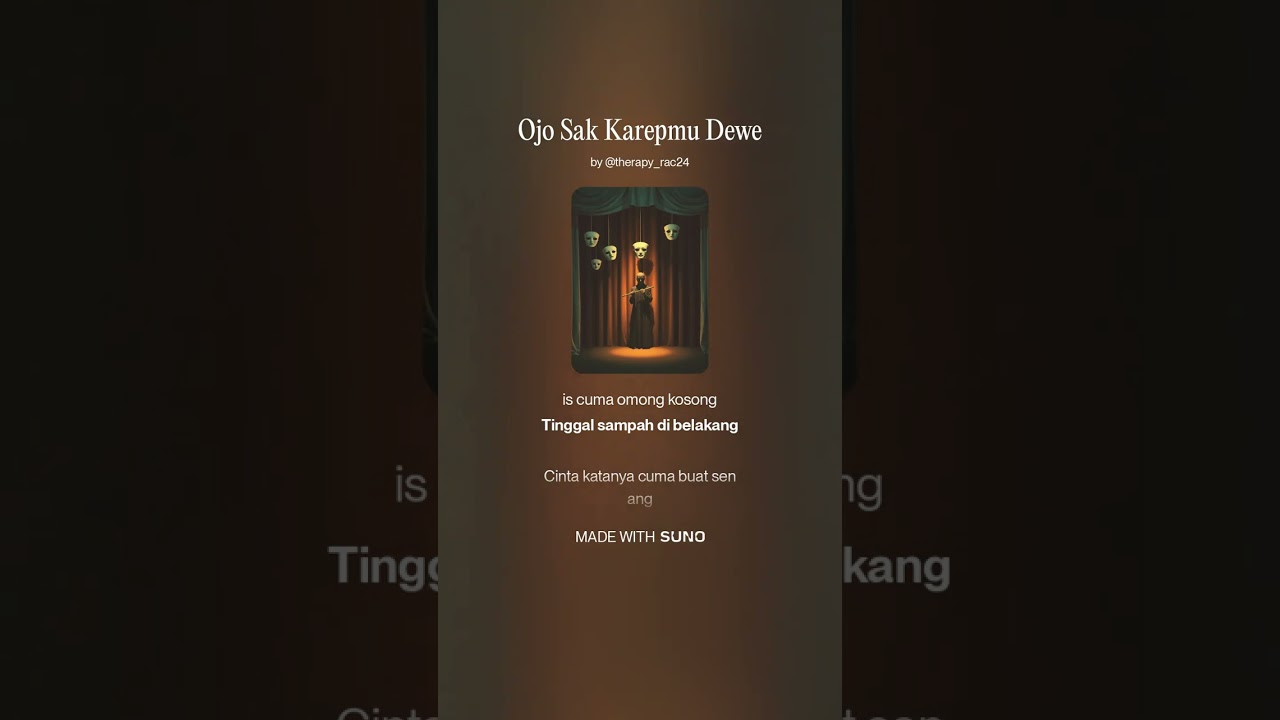 Ojo Sak Karepmu Dewe/RAC