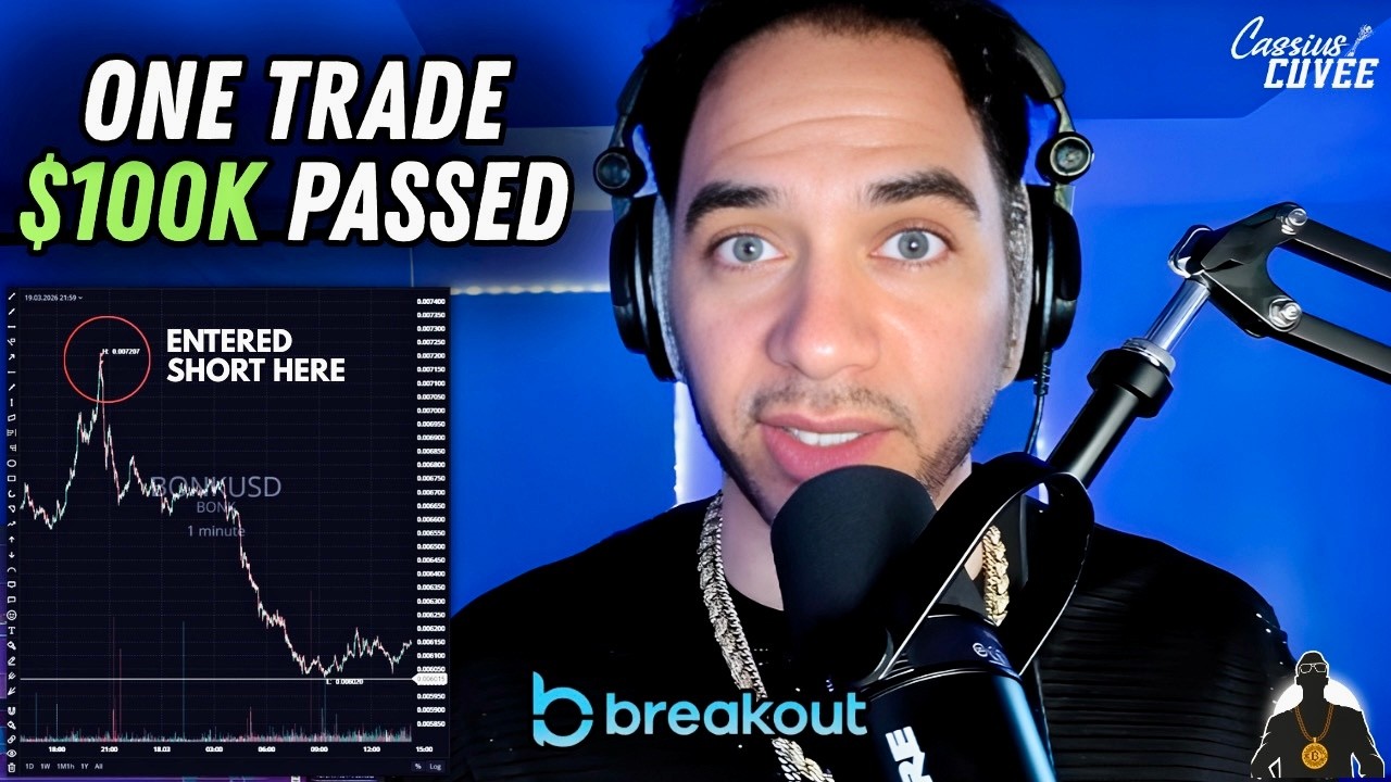 How I Passed a $100K Evaluation in ONE Trade | Breakout Prop