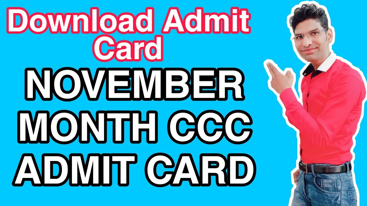 #ccc_admitcard_November,Ccc admit card november 2021,ccc november exam date,CCC admit card