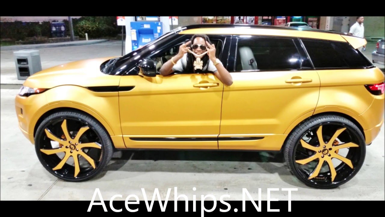 AceWhips.NET- Rover Evoque on 26's Forgiatos Wrapped by Tate Design