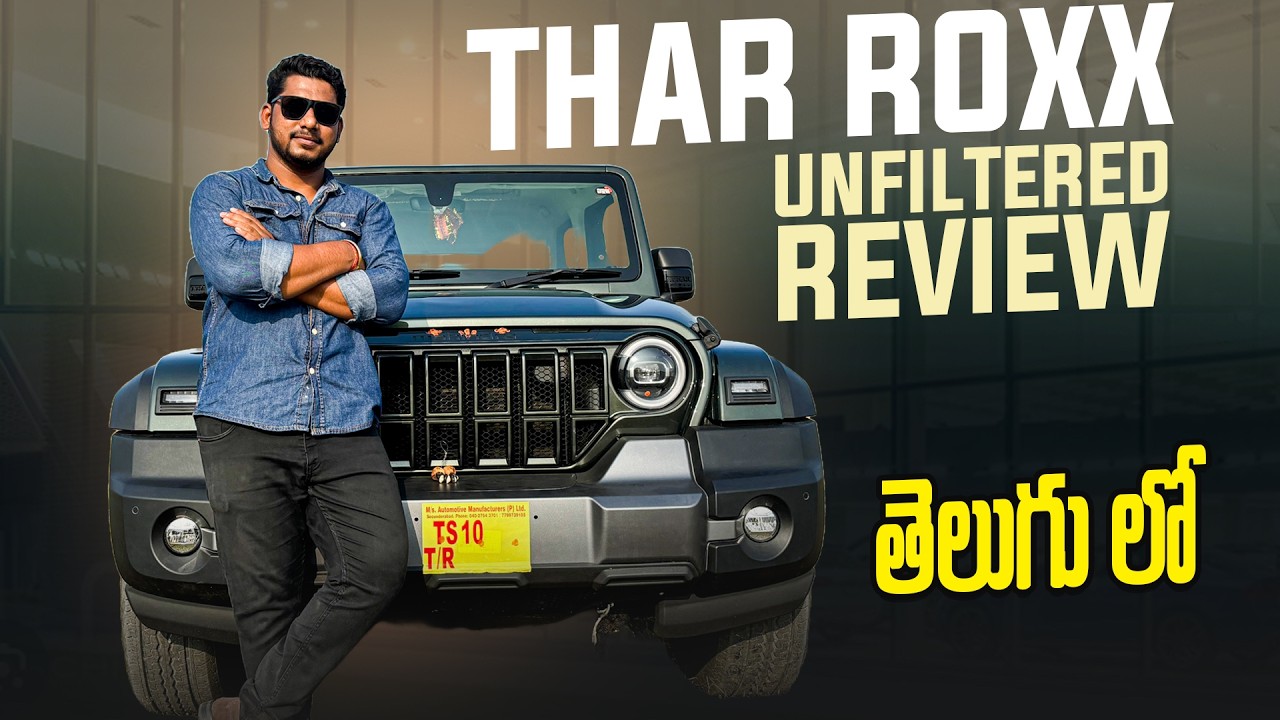 King of SUVs! Thar Roxx 2024 - Full Review in Telugu!