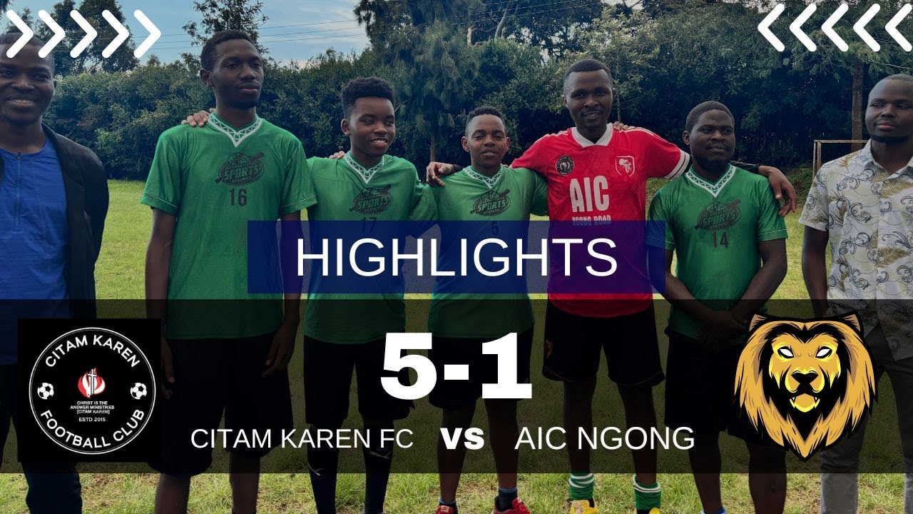 🎥 MATCHDAY VLOG | CITAM Karen FC 🆚 AIC Ngong ⚽️