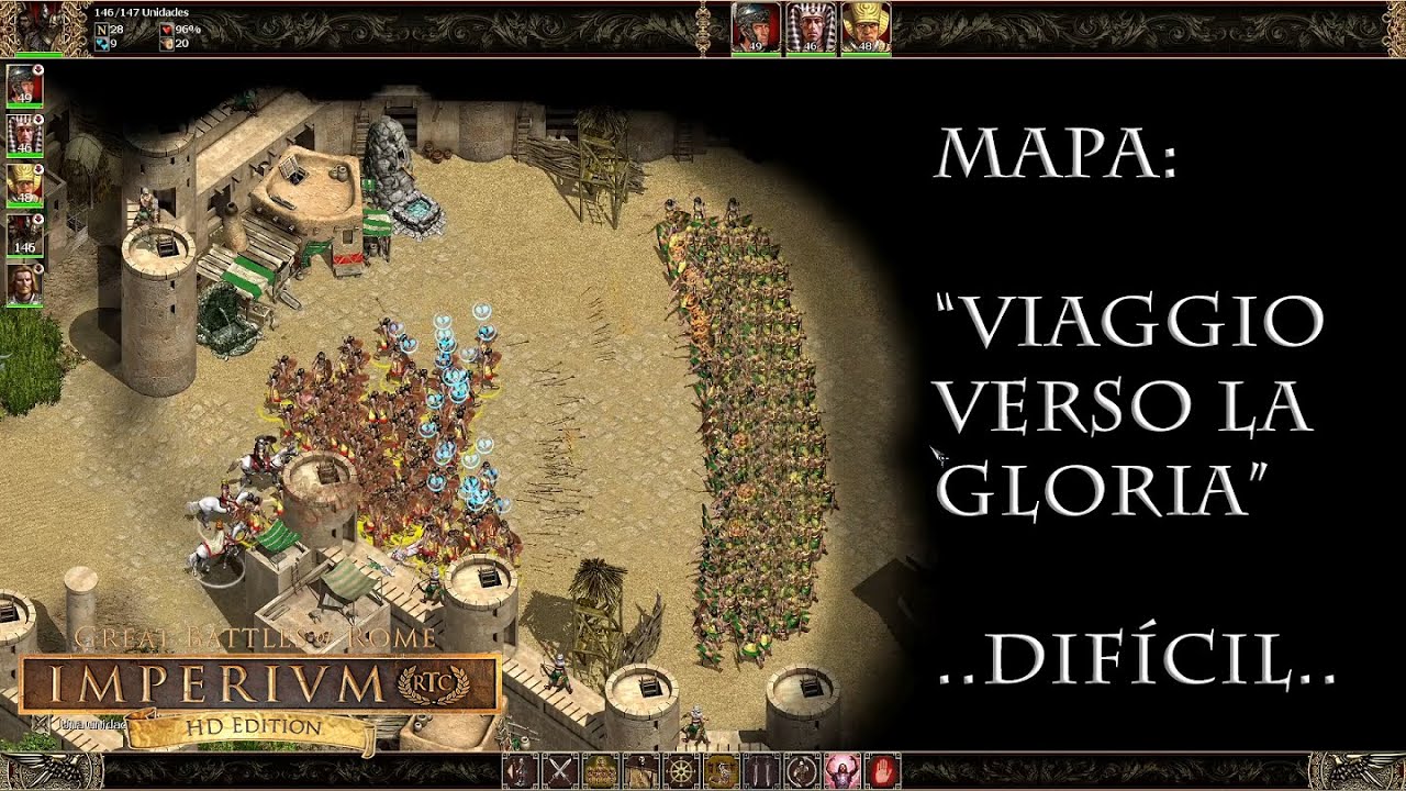 Imperivm III HD - |  Mapa 