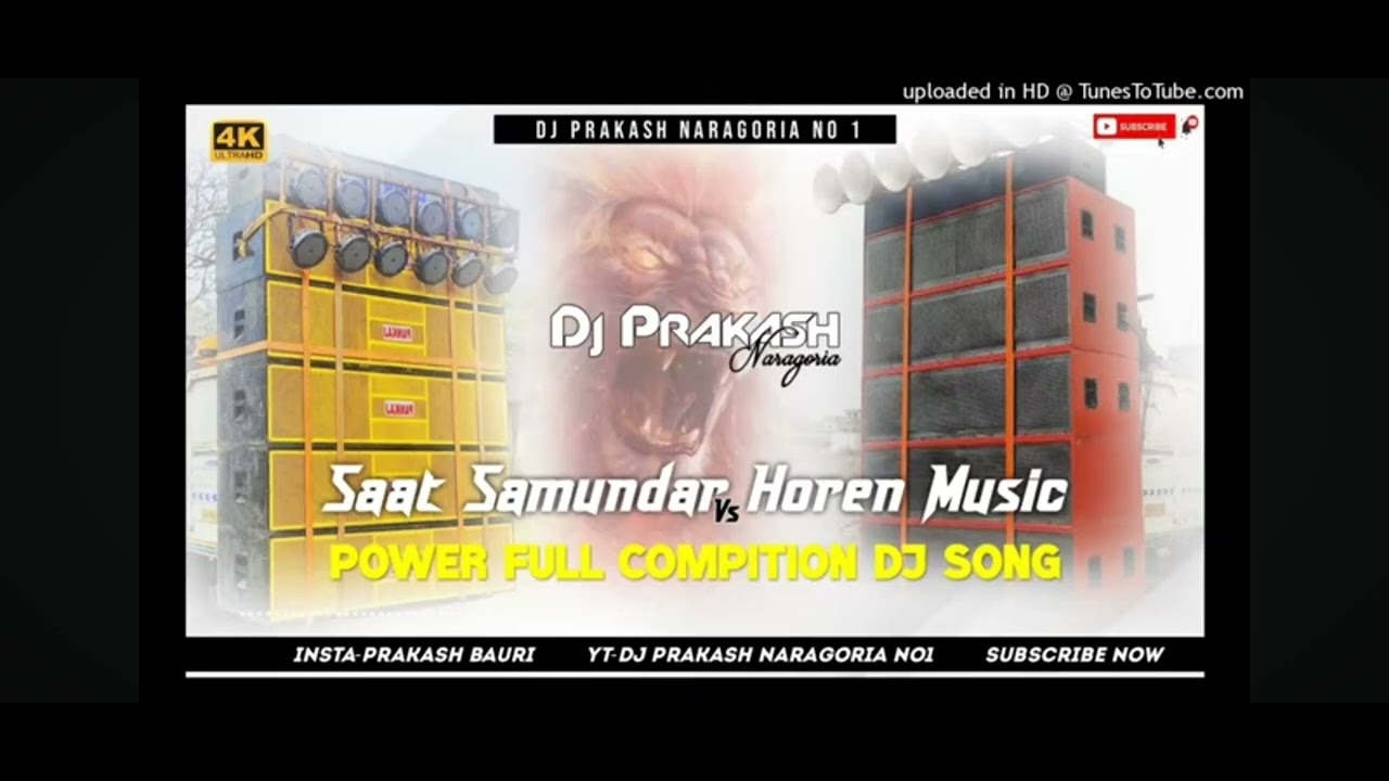 Dj Tarzan mini Setup hard Bass saat samundar VS horen music