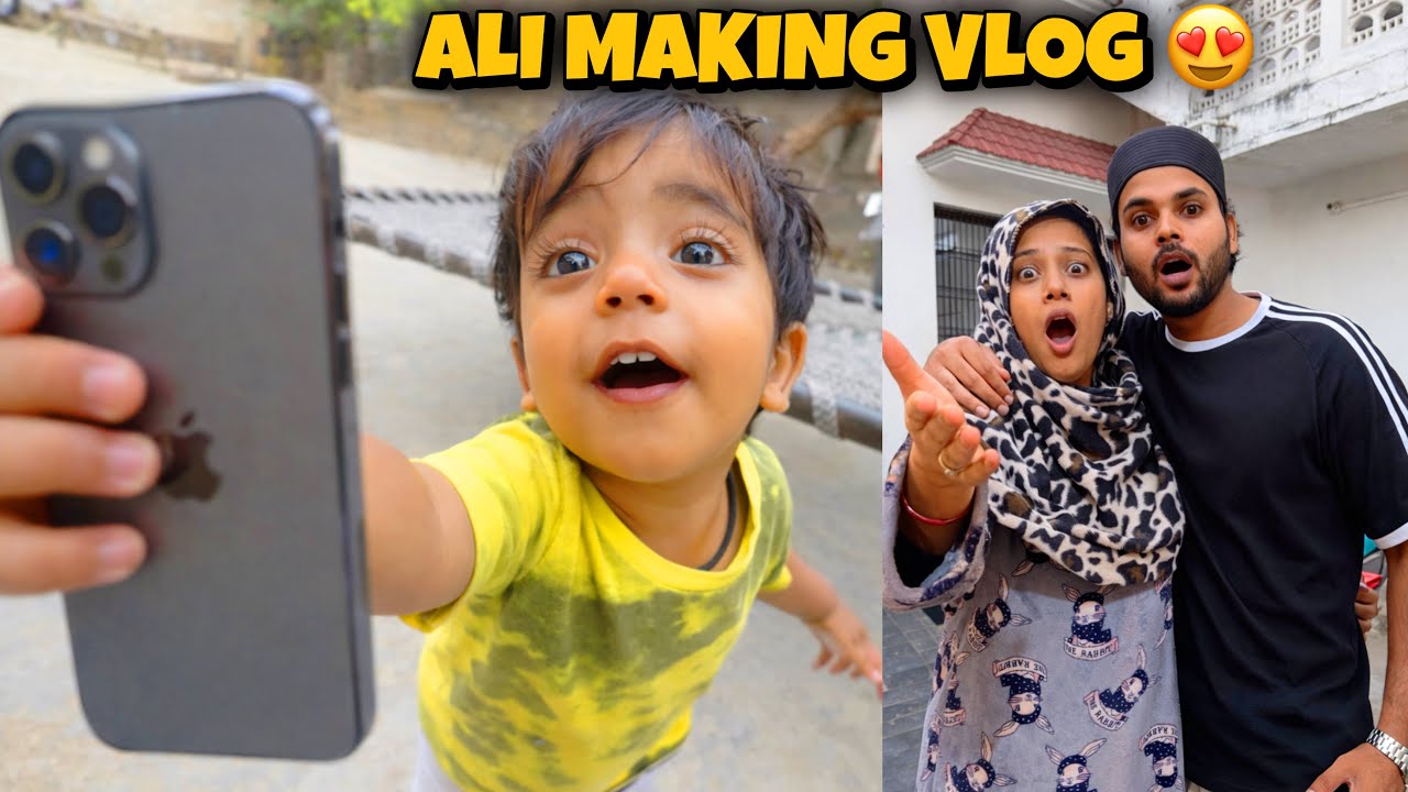 Mashallah Ali Ne First Time Vlog Banaya 😍 Ramadan Day 22 🌙