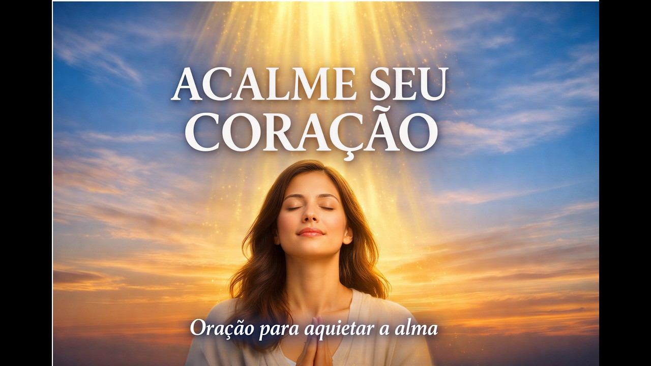 ORAÇÃO PARA ACALMAR A MENTE: Entregue sua Ansiedade e Descanse em Deus!