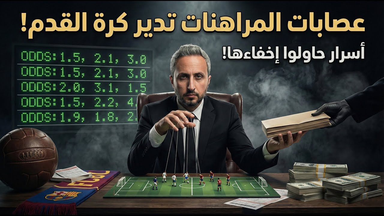 الصندوق الأسود🚨كيف تدير مافيا المراهنات كرة القدم؟ 💰 كل الأسرار الممنوع نشرها!🚫🔥