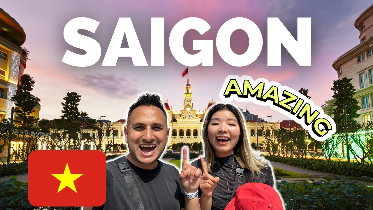 Our First Impressions of Saigon - Ho Chi Minh City VIETNAM