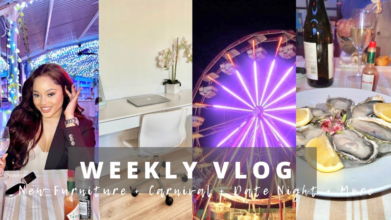 VLOG: CARNIVAL + NEW FURNITURE + DATE NIGHT + MORE || Mandisa Mpotsang
