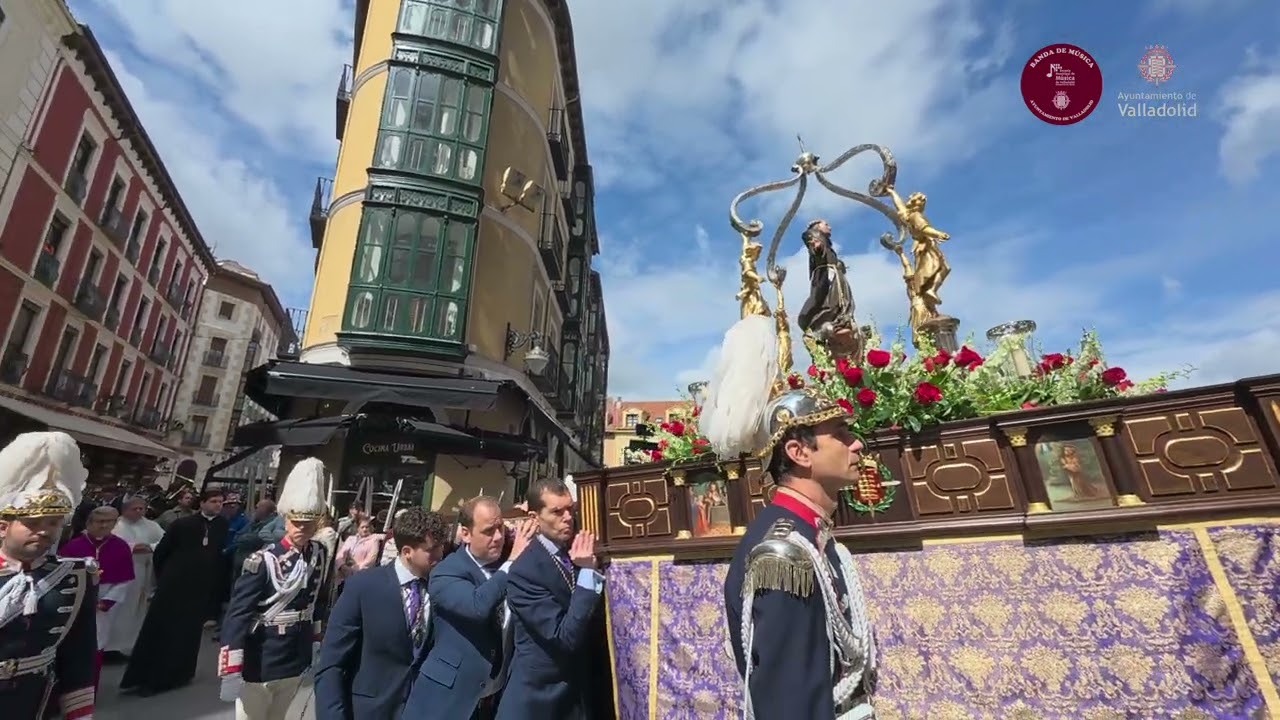 Resumen acompañamiento Banda EMMVA en la Procesión de San Pedro Regalado 2025