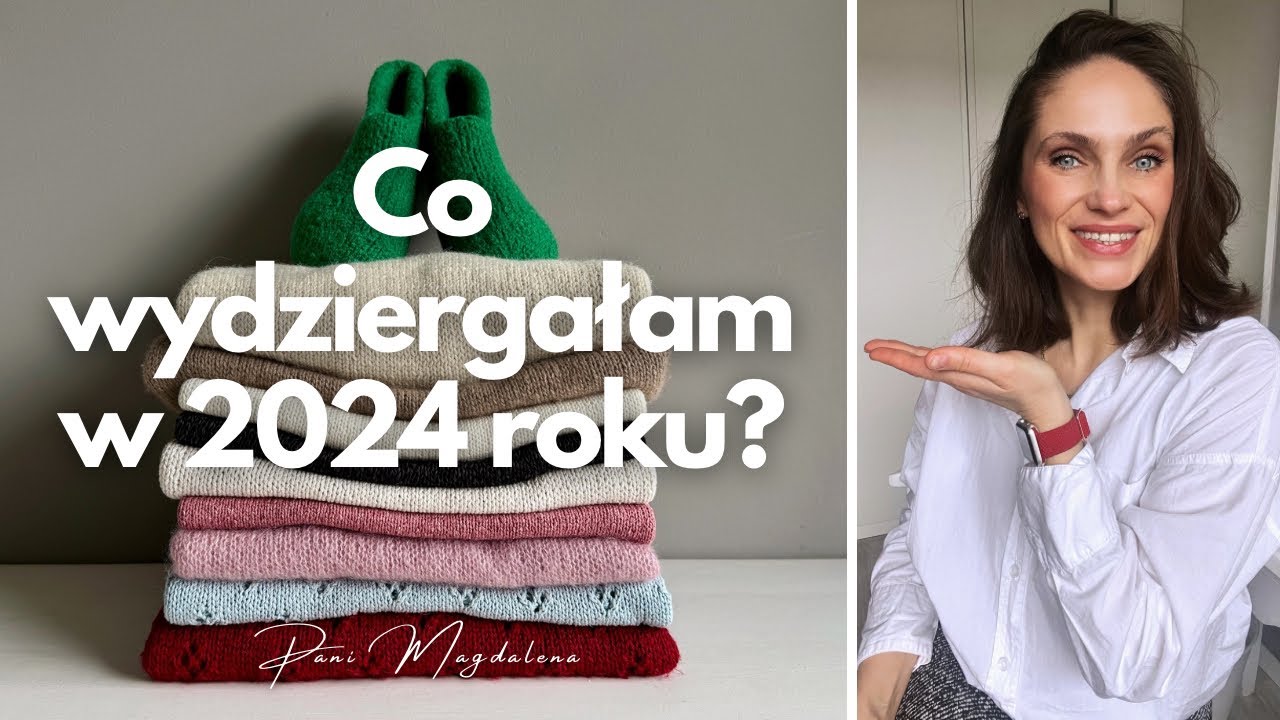 🧶 Sprawdź koniecznie co można wydziergać w rok? Pokazuje wszystko, co wydziergałam w 2024 roku! 🤗
