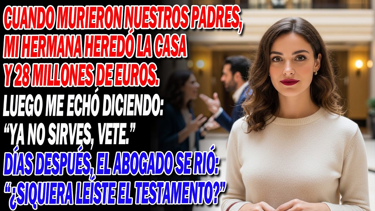 😈💥 Tras la muerte de nuestros padres, mi hermana me echó sin un centavo — pero no esperaba que…