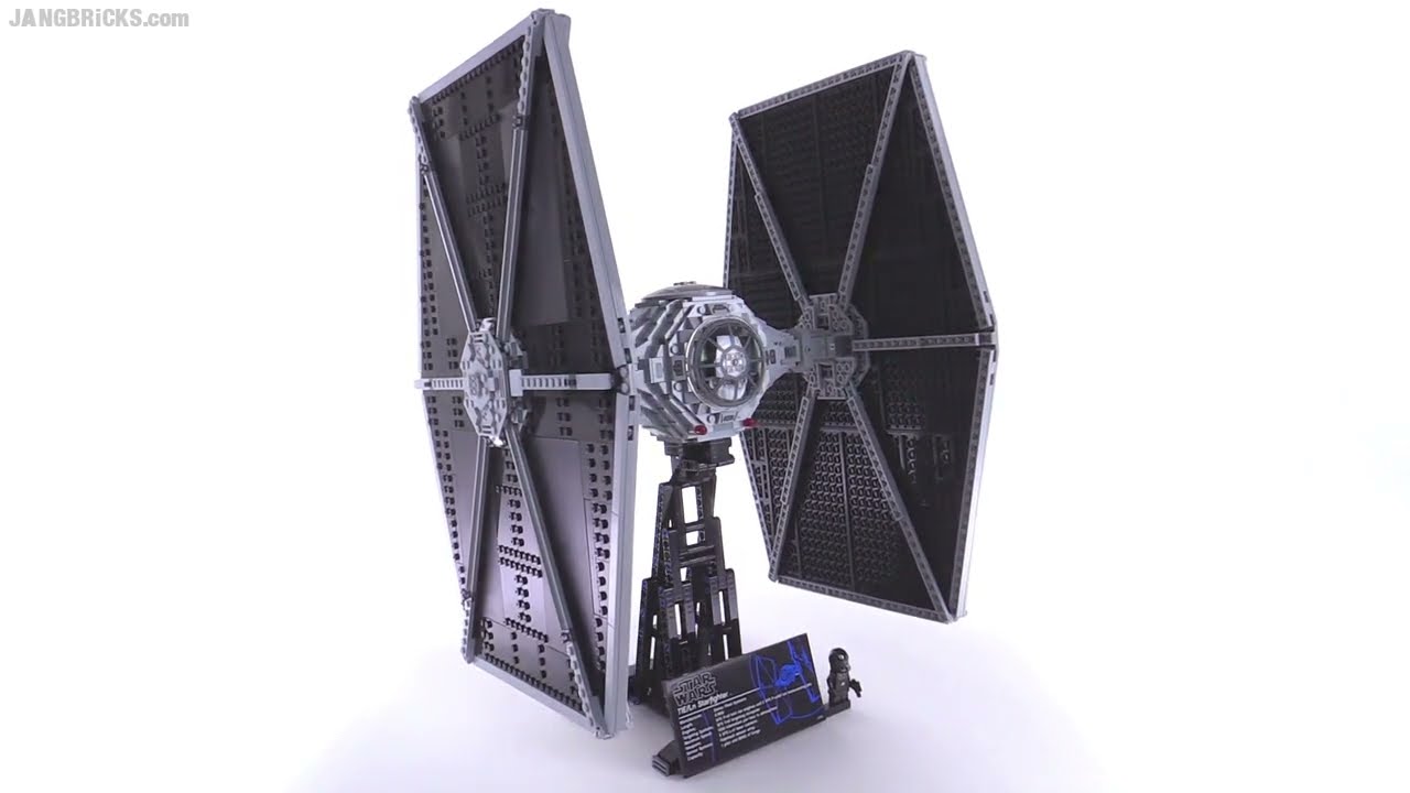 🔄 LEGO Star Wars 2015 UCS TIE Fighter review! 75095 re upload