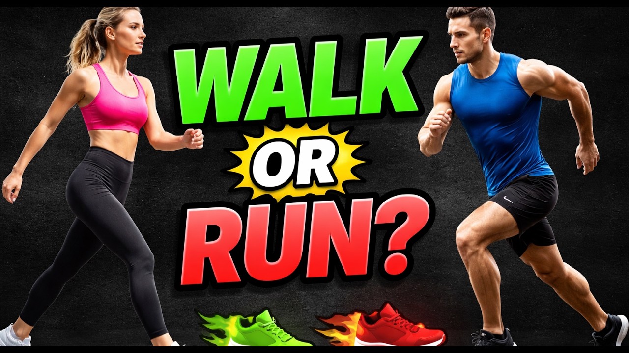 WALKING VS RUNNING CALORIES