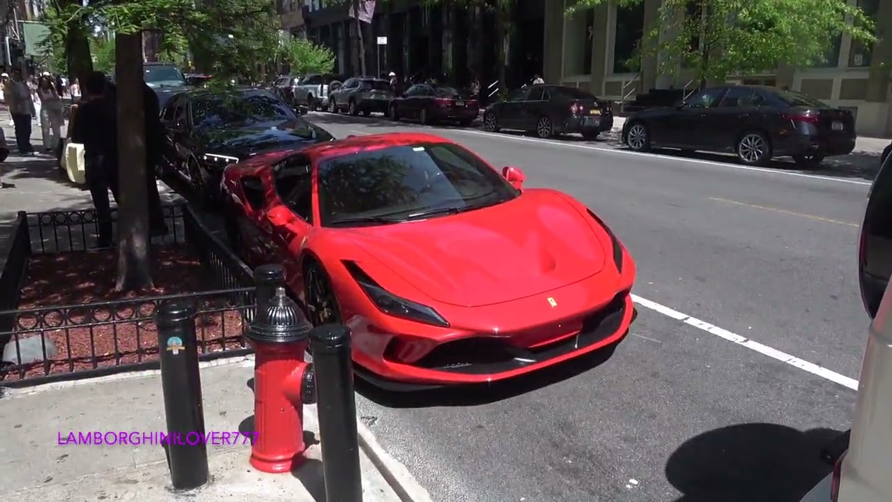 Supercars In New York (6x Huracan, 720s, Ferrari 550)