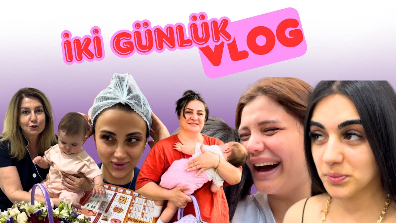 😍ALİSİ HƏKİMƏ APARDIQ RƏFİQƏM AĞLADI🥺2 GÜNLÜK VLO😤😊