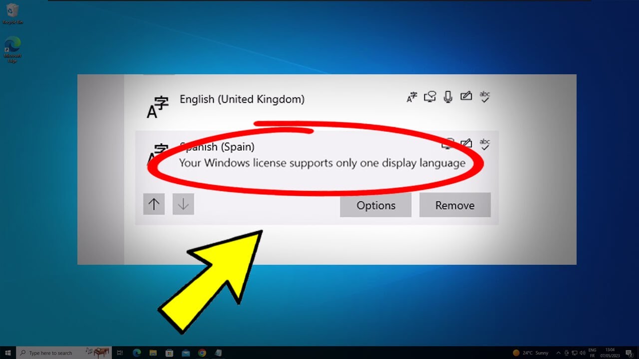 Ваша лицензия Windows поддерживает только один язык интерфейса - Решение ✅