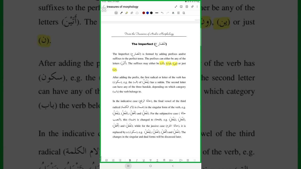 30sepSarf Ḥurūf Nāṣibah Particles that Make the Verb Mansūb – Part 1
