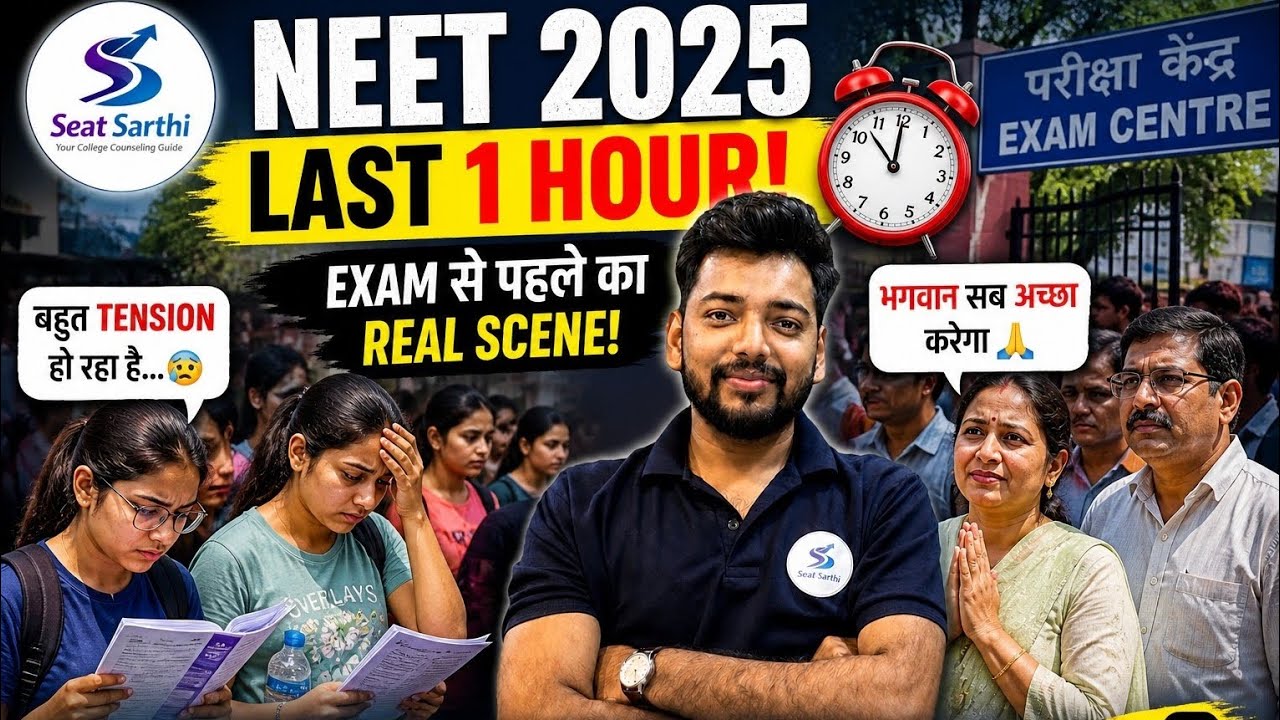 NEET 2026 Exam Center Live 😱 Student Reactions | Paper Review & Cutoff #seatsarthi #neet2026 #nta 