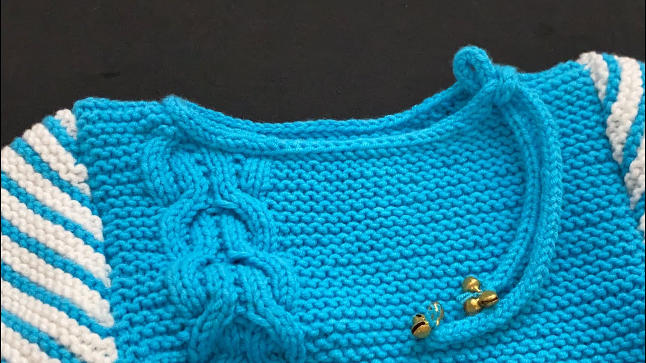 Knitting Full Sweater 2 to 3 yrs Kids with full measurements || teen saal ke sweater ki bunai ||