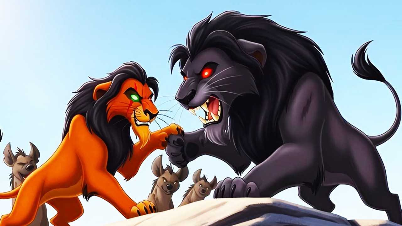 What if the Dark Lion were in The Lion King? , Lion King Song !