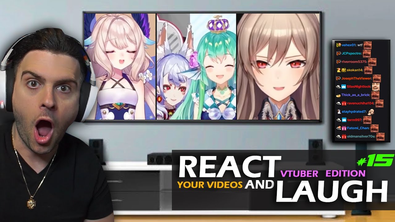 Реакция и смех над клипами VTUBER, которые ВЫ отправили #15